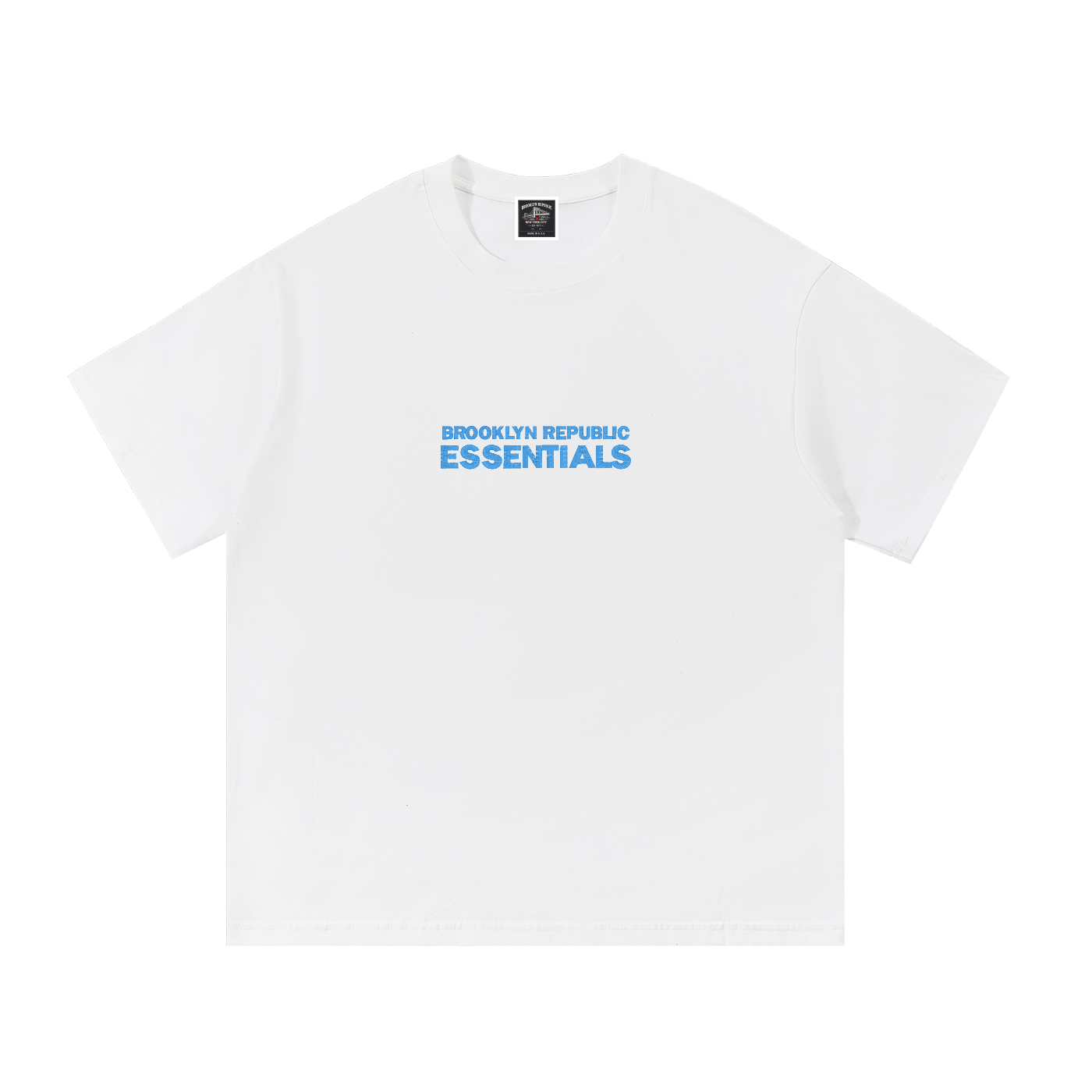 Brooklyn Republic Essential™ Embroidered Cotton T-Shirt
