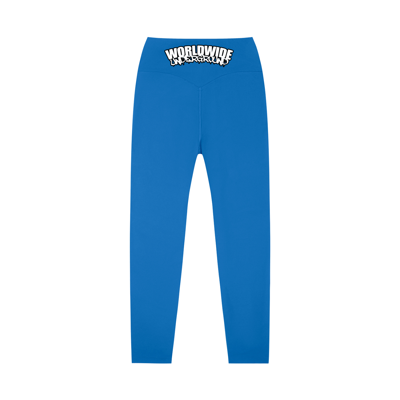 "Worldwide Underground" High-Waisted Yoga Leggings