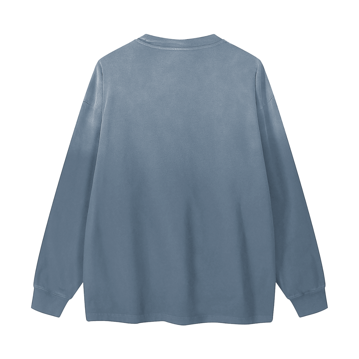 "AJ 1 Royal Blues Tek Pak" Gradient Washed Long Sleeve T-Shirt