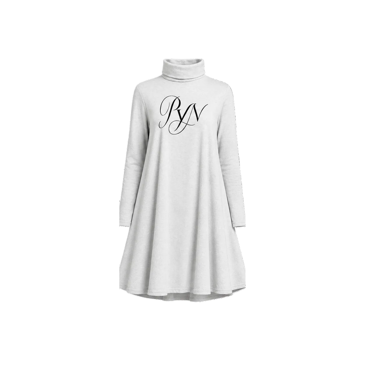 PYN™ x BKRP™ "Cut & Sew" Women's Ruffle Neck Long Sleeve