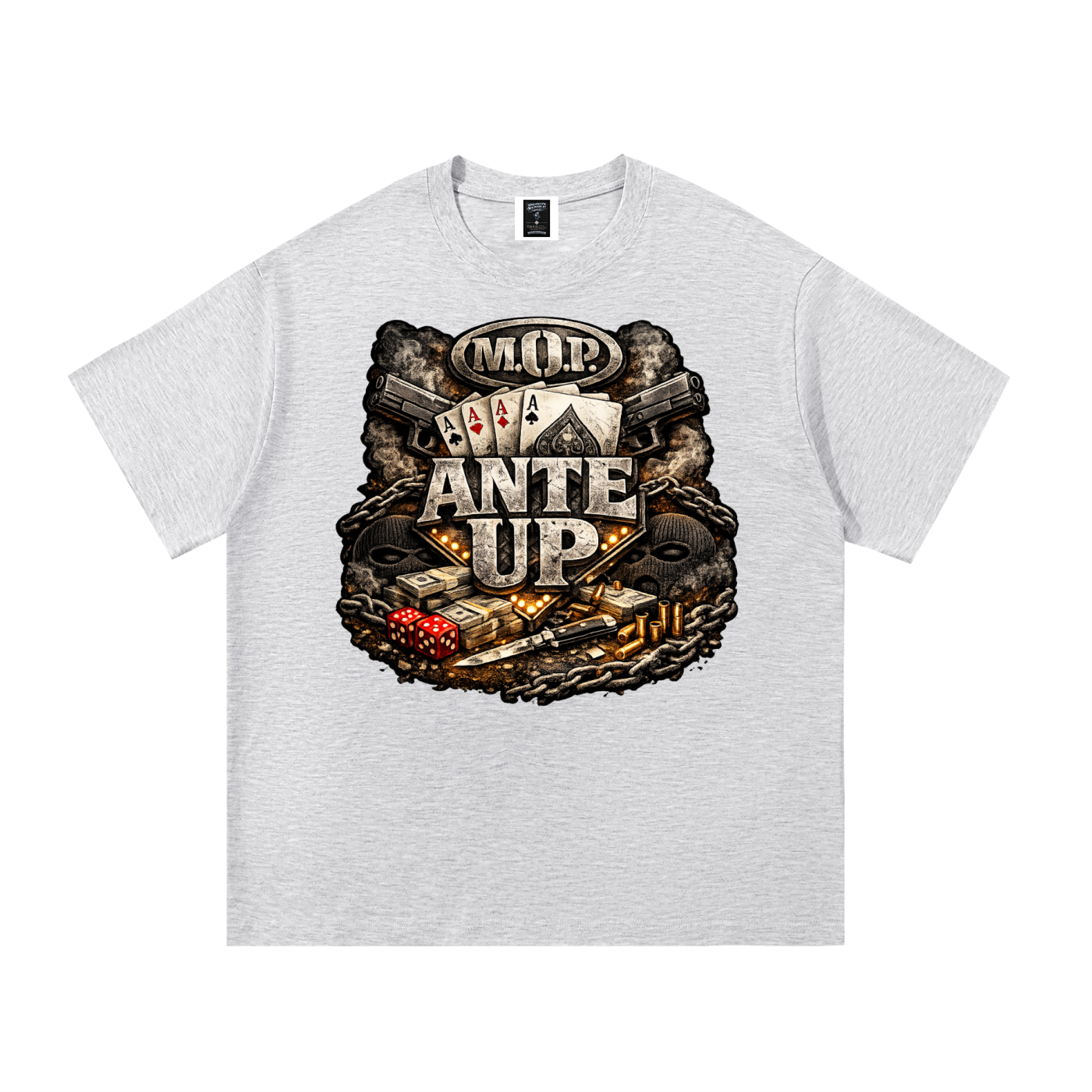"Ante Up" Cotton T-Shirt