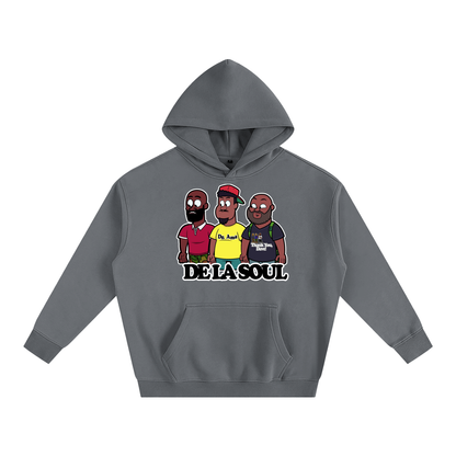 "DE LA TITANS" Oversize Fleeced Hoodie