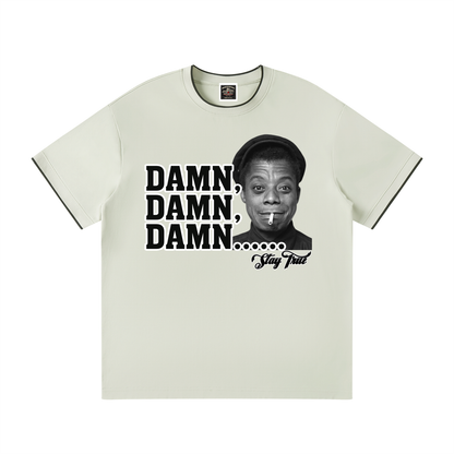 Sankofa™ "Damn, Damn, Damn.....James" Regular Fit T-Shirt