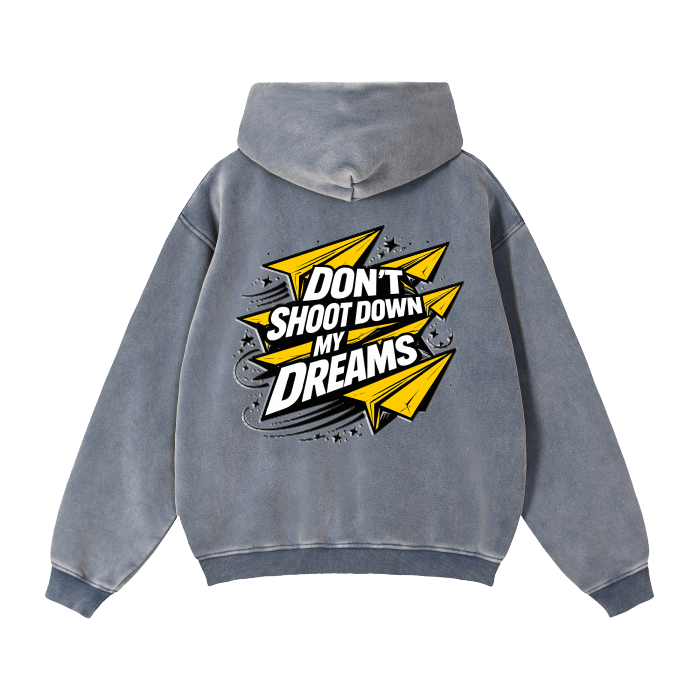 "DREAM CHASERS™ " Full-Zip Boxy Fleece Hoodie