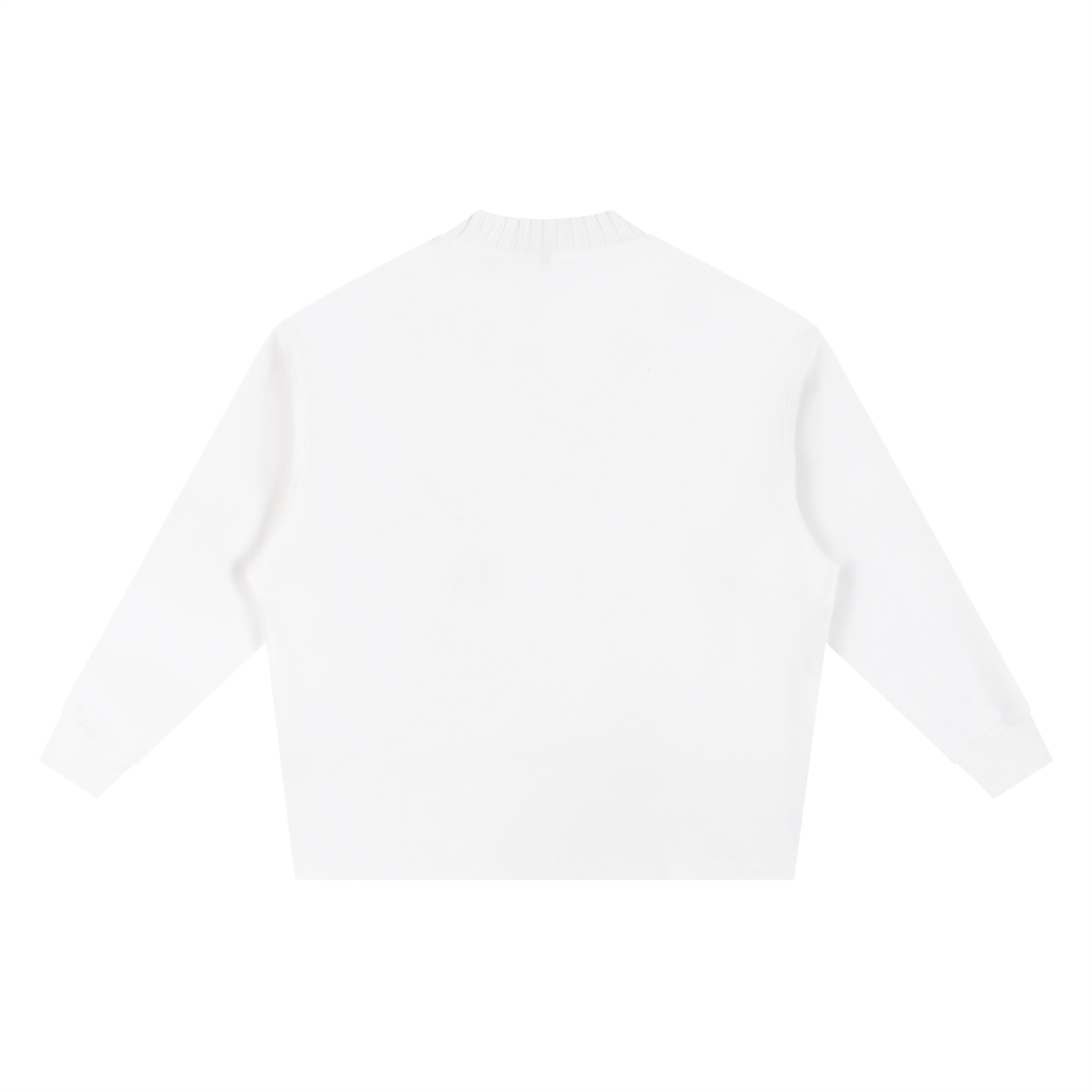 "AJ 4 BRED" Knitted Round Neck Oversize Sweatshirt