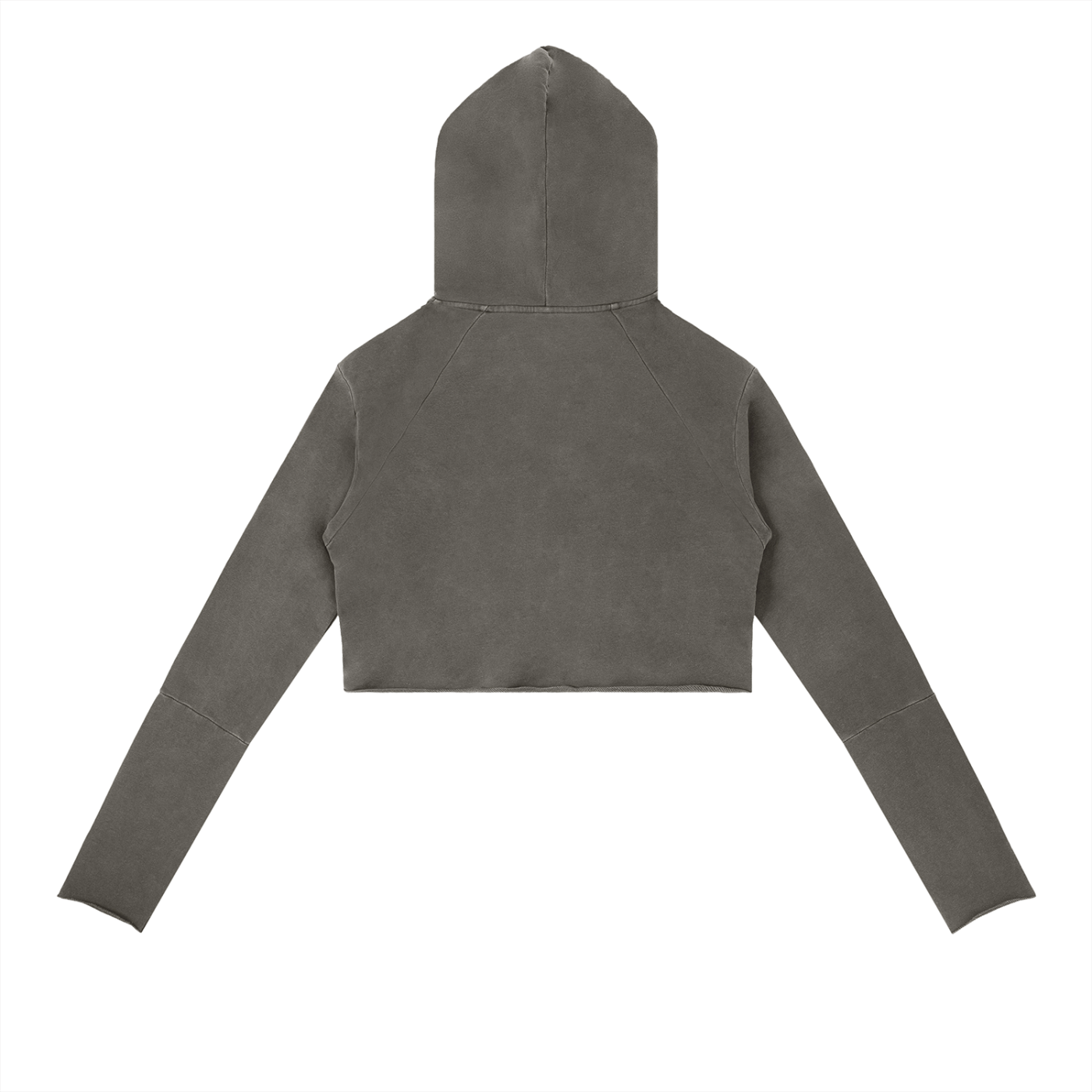 "Hillman College" Vintage Washed Raw Edge Hoodie