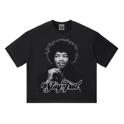 "Electric Lady" Heavyweight Boxy T-Shirt