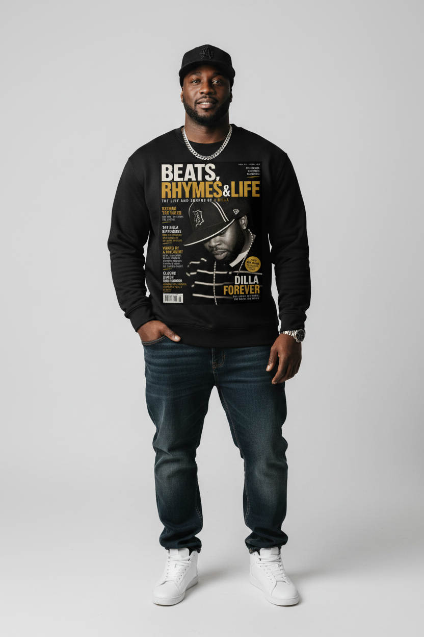 "Beats, Rhymes & Life" Heavyweight Crewneck Sweatshirt
