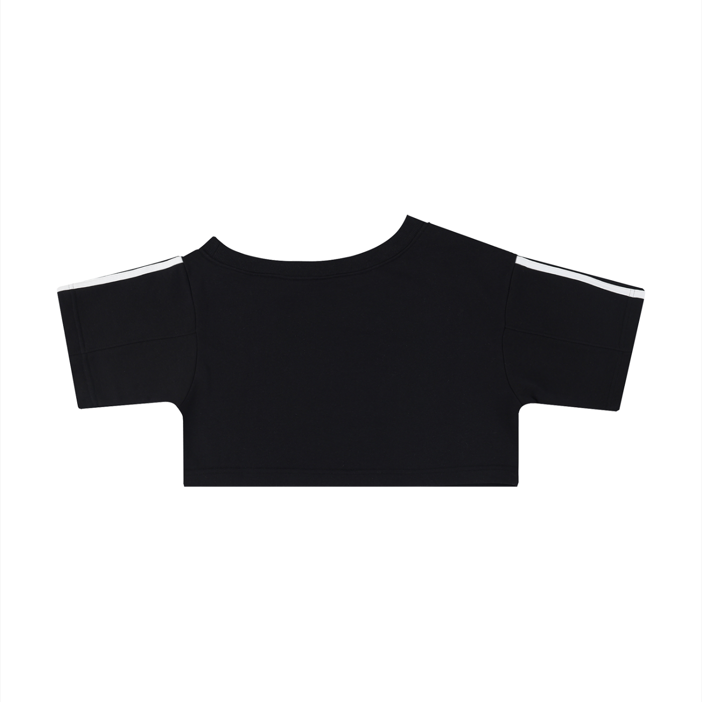 "Brooklyn Republic Essentials" Women's Off-the-Shoulder Crop T-Shirt
