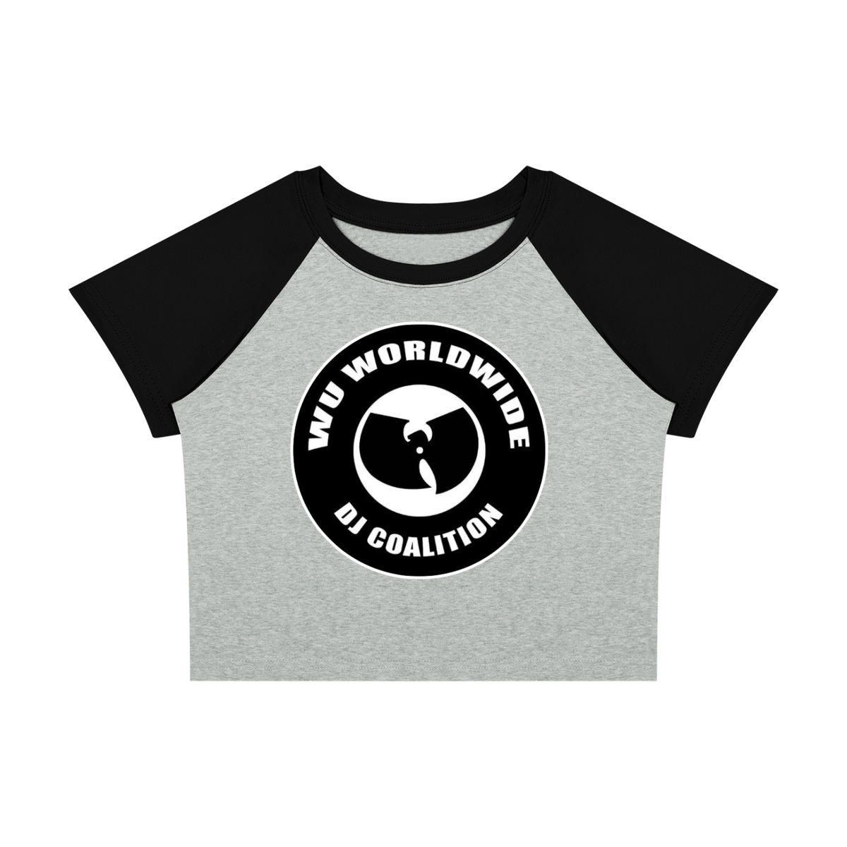 PYN™ "Wu World DJ Coalition" Women’s Raglan Color Block Baby T-Shirt
