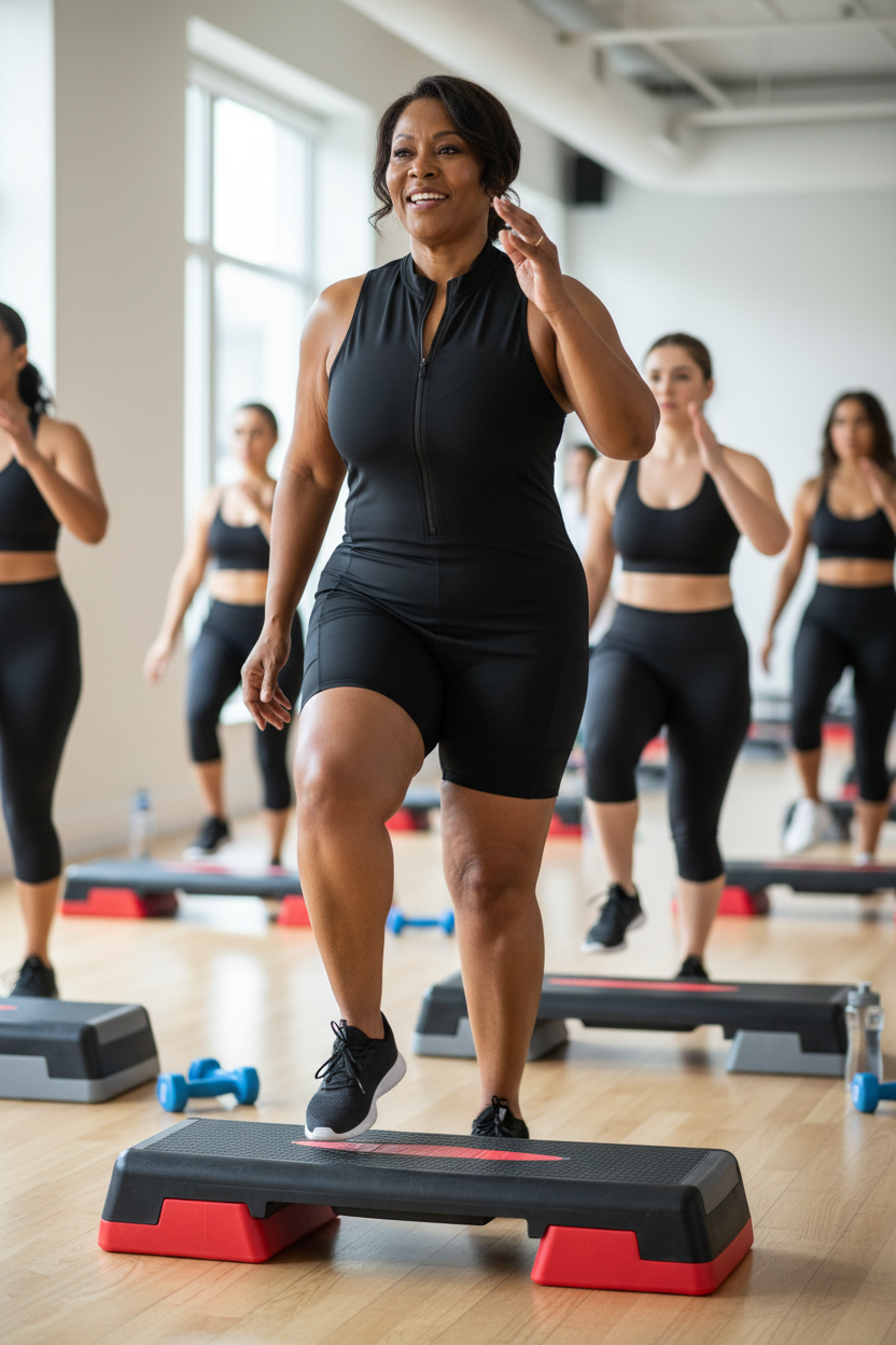 Brooklyn Republic Essentials™ Women’s Quarter-Zip Yoga Romper