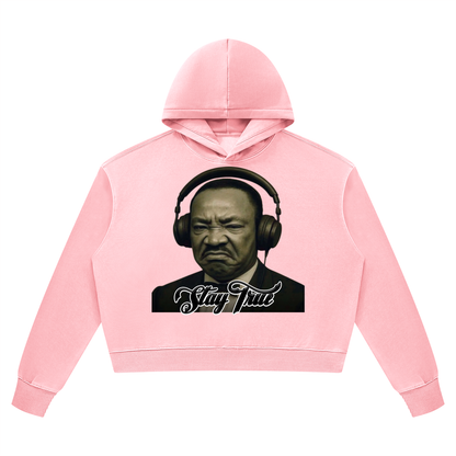 "MLK" Women’s Vintage Wash Heavyweight Hoodie