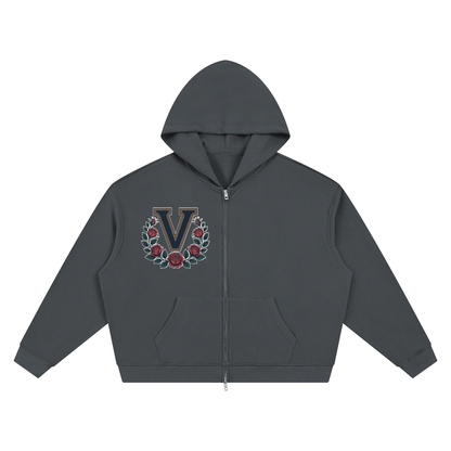 "VARSITY" Waffle Cotton Sweatsuit