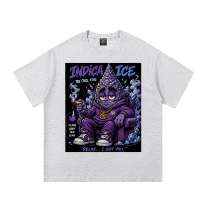 Sparksky & Dutch™ "Indica Ice" Cotton T-Shirt