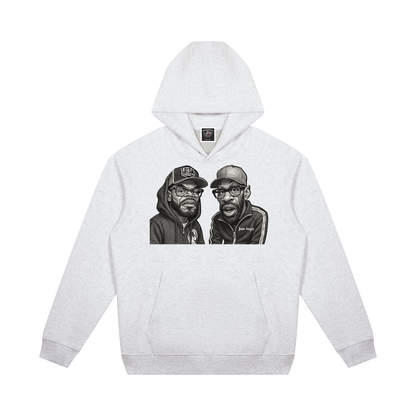 "How High" Oversized Raglan Pullover Hoodie