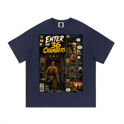 PYN™ "Enter the 36 Chambers" Essential Cotton T-Shirt