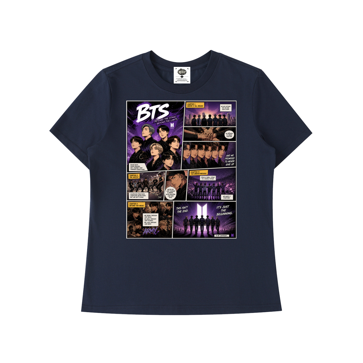 BTS™ x BKNY™  "Comic Cover" T-Shirt
