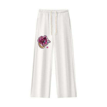 Brooklyn Zoo "Tiger Style" Women's Straight Leg Fleece Set