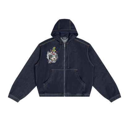 Brooklyn Zoo™ "Ed Hard-ly" Vintage Wash Denim Fallback Set