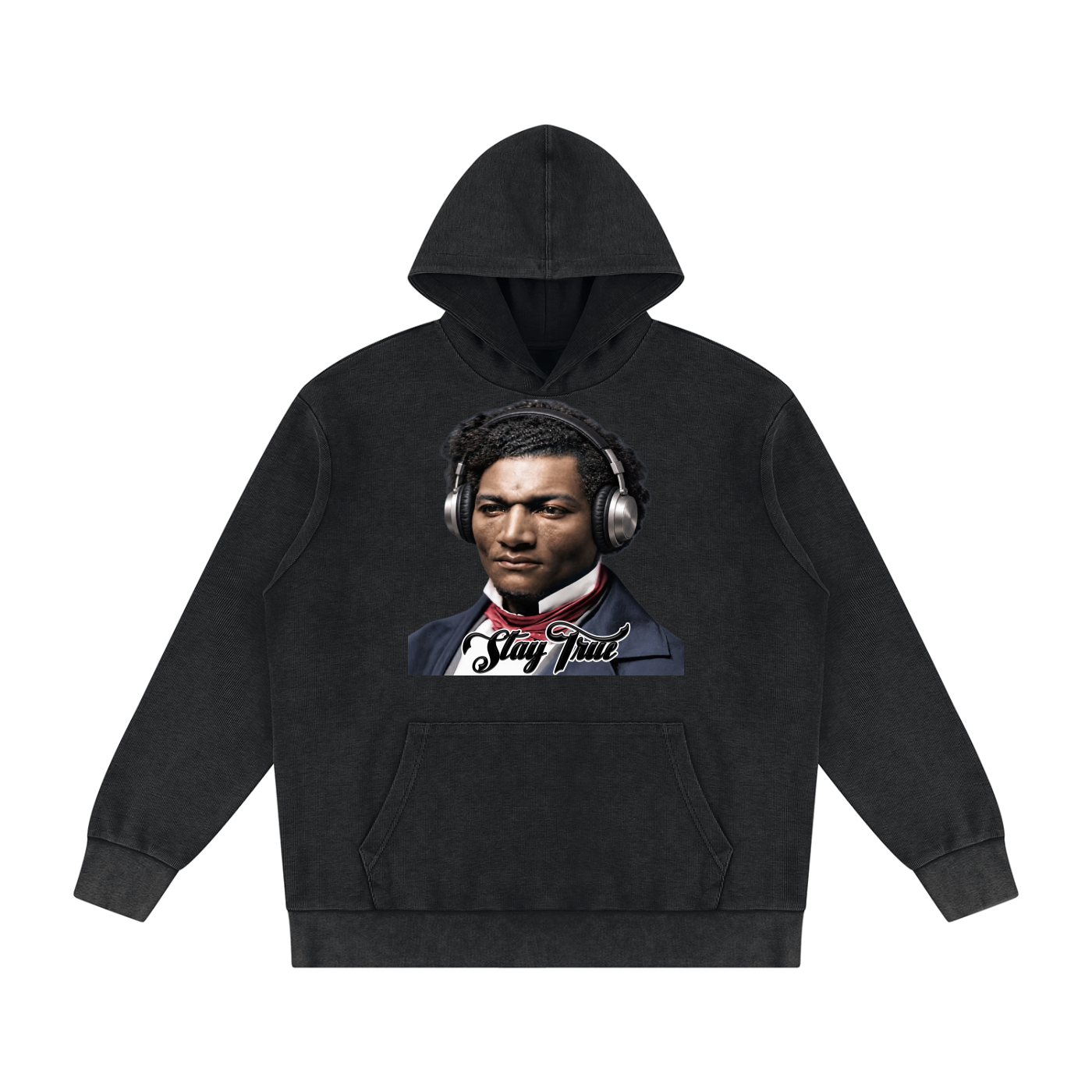 "Freddie's Dead" Mineral Wash Oversized Hoodie