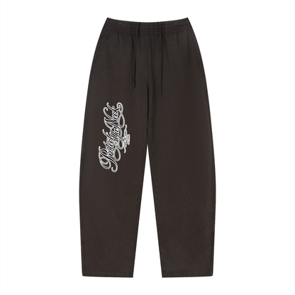 PYN™ x BKRP™ "Cut & Sew" Vintage Wash Loose Sweatpants