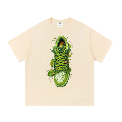 "Green Envy" Cotton T-Shirt