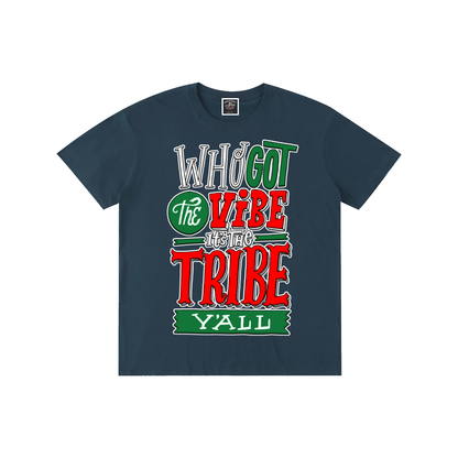 "The Vibe" Cotton T-Shirt
