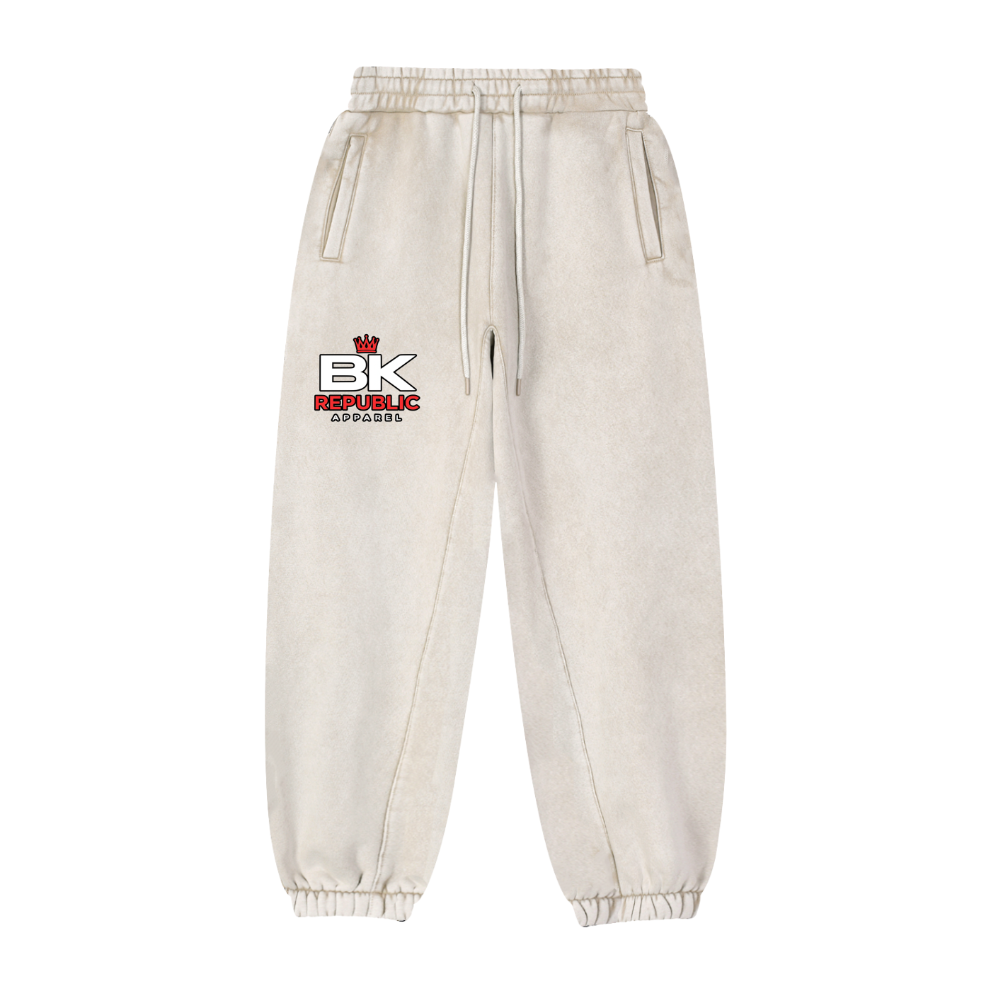 "Brooklyn Republic Essentials" Block Party Fleeced Jogger Sweatpants