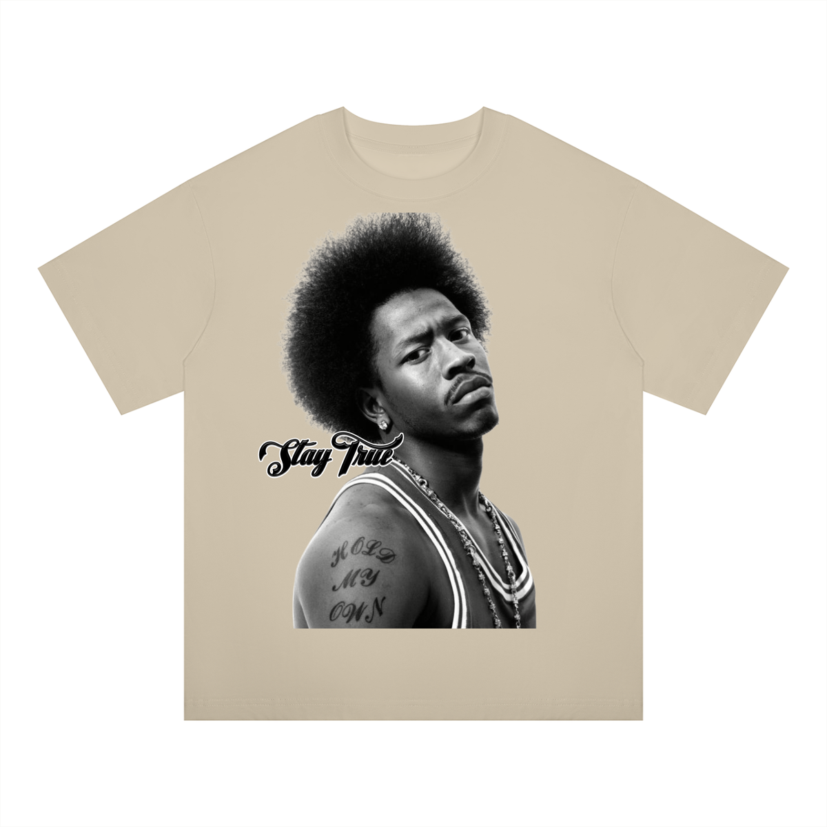 "Newport News" Oversized Drop Shoulder T-Shirt