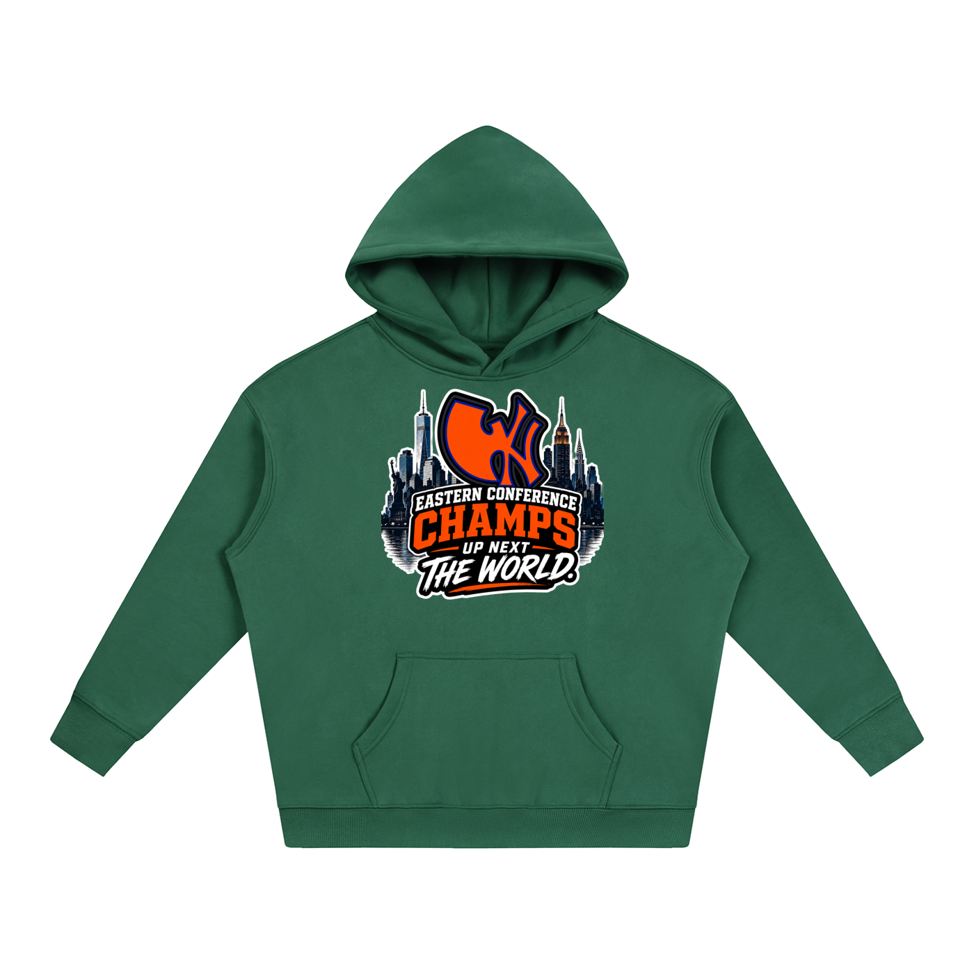 PYN™ x BKRP™ "Who's Next ?" Oversize Fleeced Hoodie