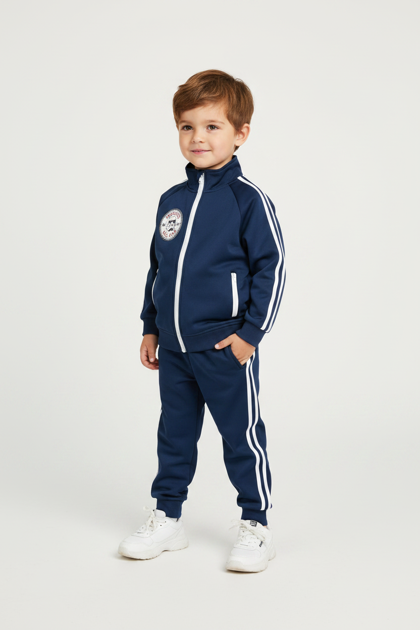 "Storm Trooper All-Star" Kids’ Contrast Tape Sweatsuit