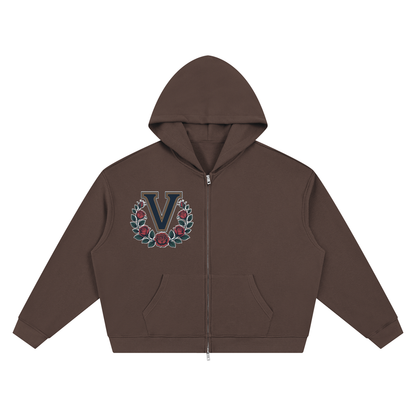 "VARSITY" Waffle Cotton Sweatsuit