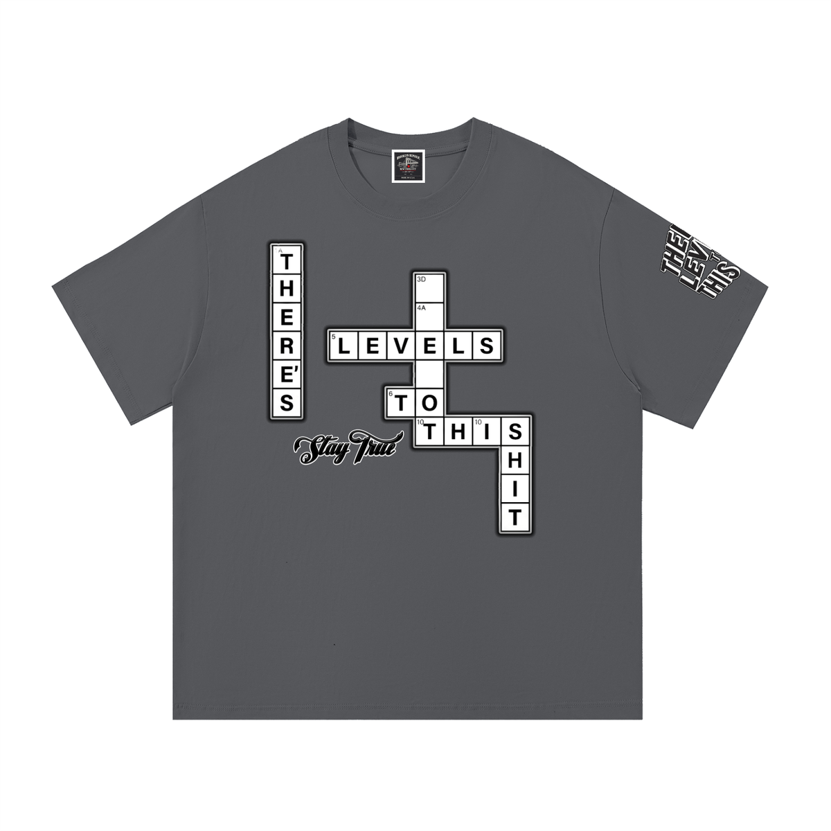 "LEVELS" Cotton T-Shirt