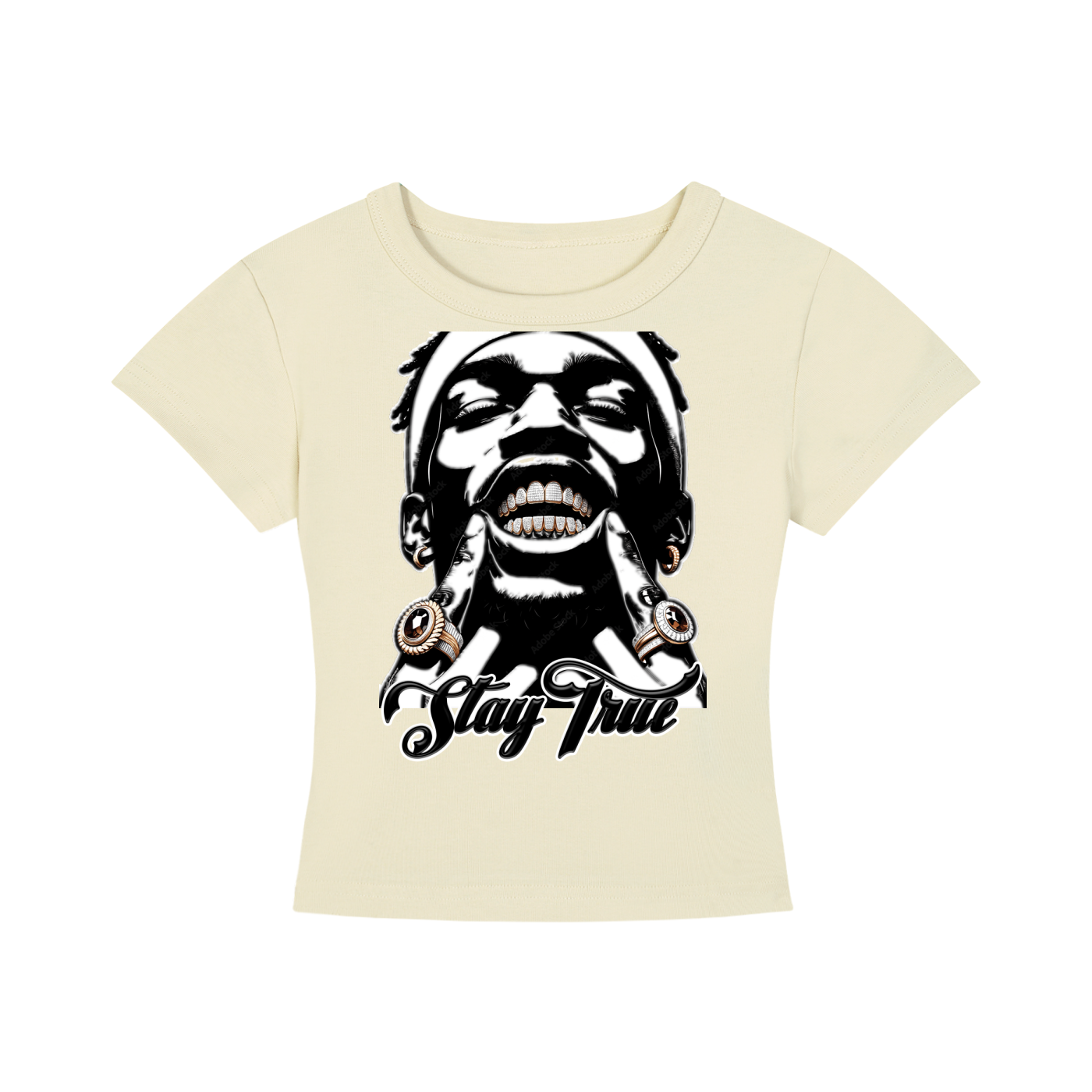 "Ghetto Heaven" Women's Cropped T-Shirt