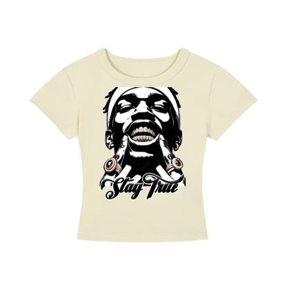 "Ghetto Heaven" Women's Cropped T-Shirt