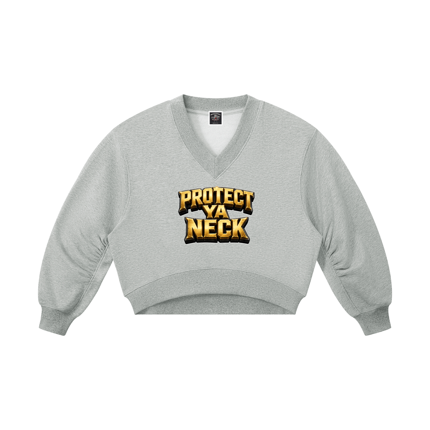 PYN™ Women’s Crop V-Neck Sweatshirt