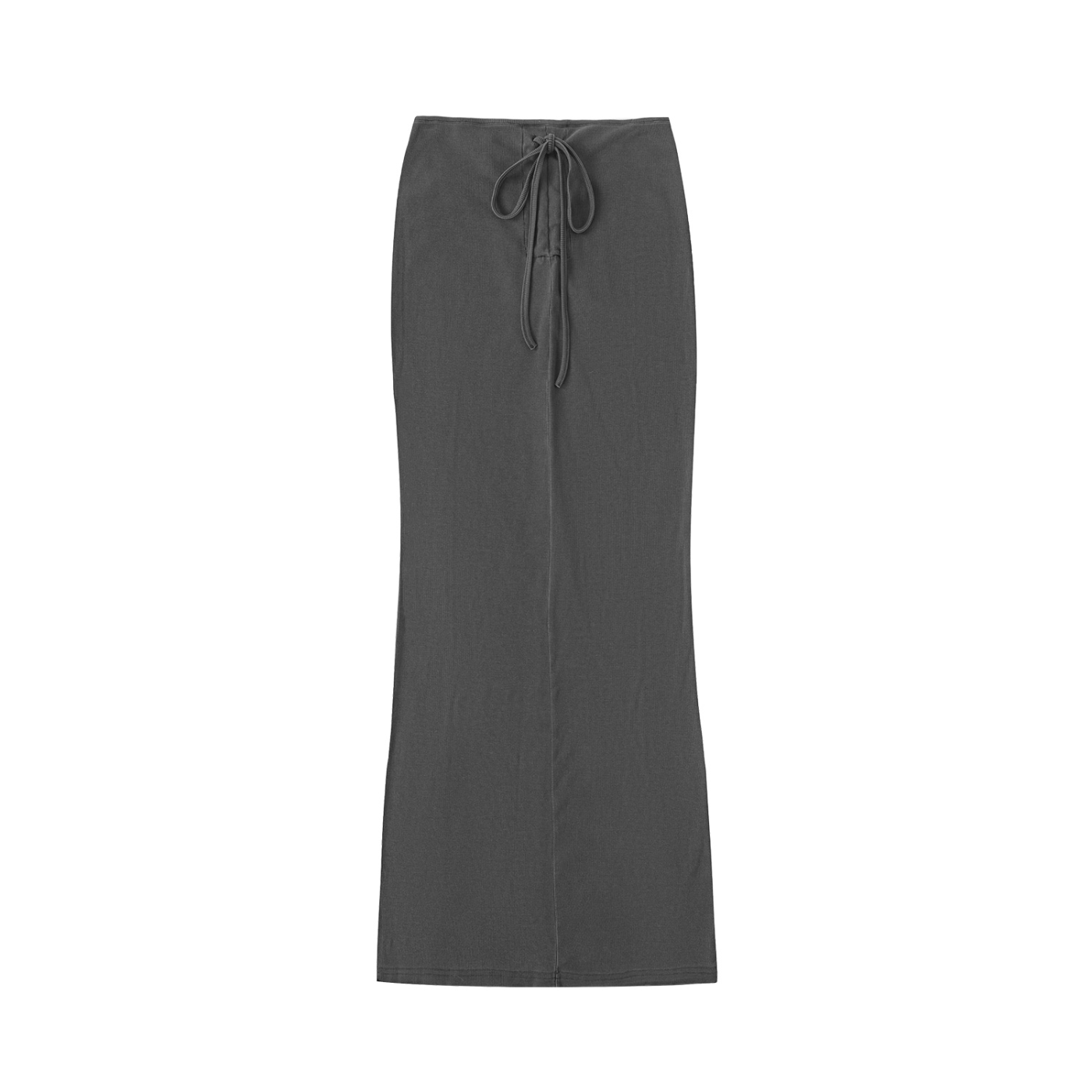 Women's Dyed Washed Drawstring Maxi Skirt