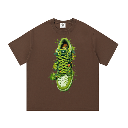 "Green Envy" Cotton T-Shirt