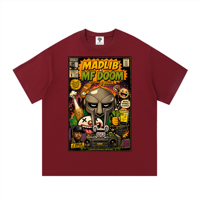 "The Adventures of MadLib and MF Doom" Cotton T-Shirt