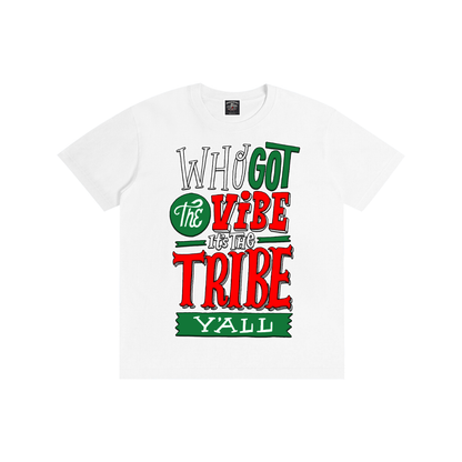 "The Vibe" Cotton T-Shirt