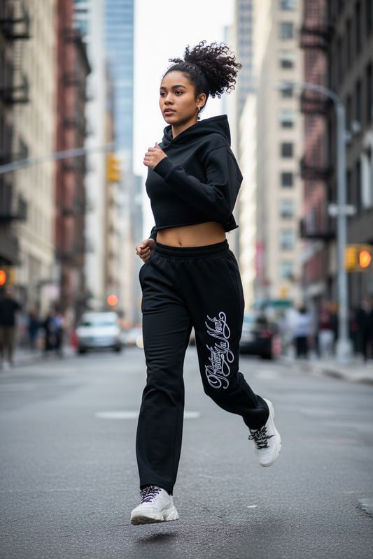 PYN™ "PYN Official" Straight-Leg Sweatpants