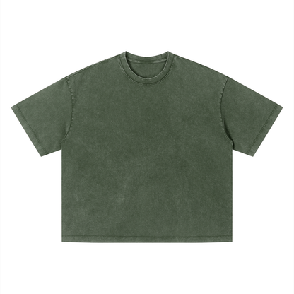 "Brooklyn Republic Essentials" Vintage Wash Boxy T-Shirt