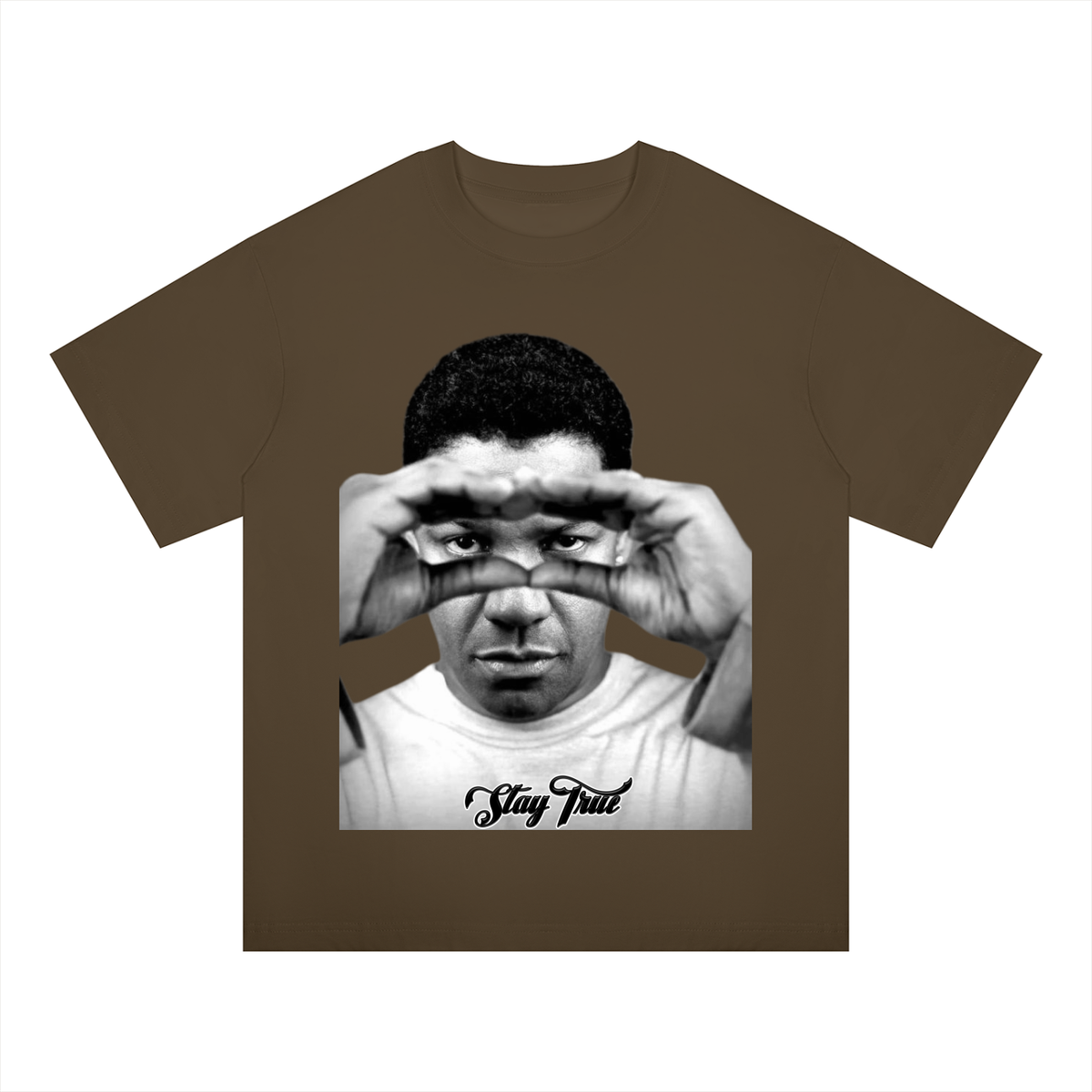 "Through Gods Viewfinder" Oversized Drop Shoulder T-Shirt