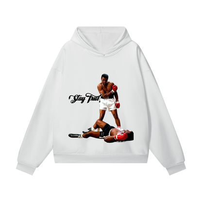 "Taming of The Grizzly" Heavyweight Hidden Pocket Fleece Hoodie