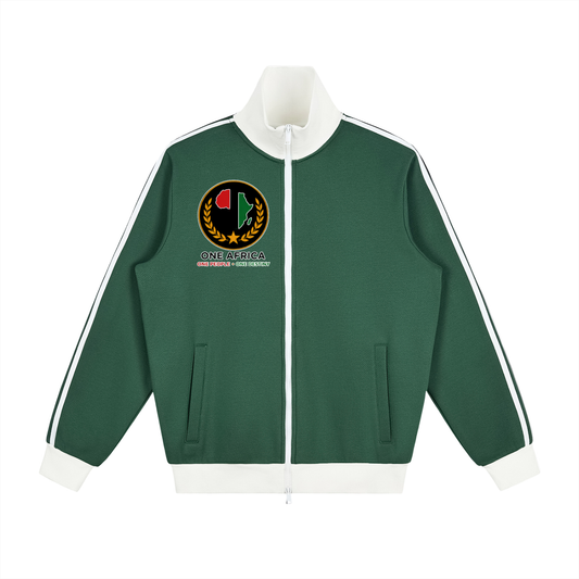 "One Voice" Contrast Fleece Track Jacket