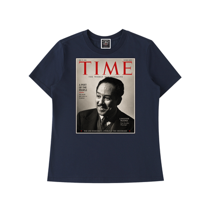 "Langston Hughes" Women's Cotton T-Shirt