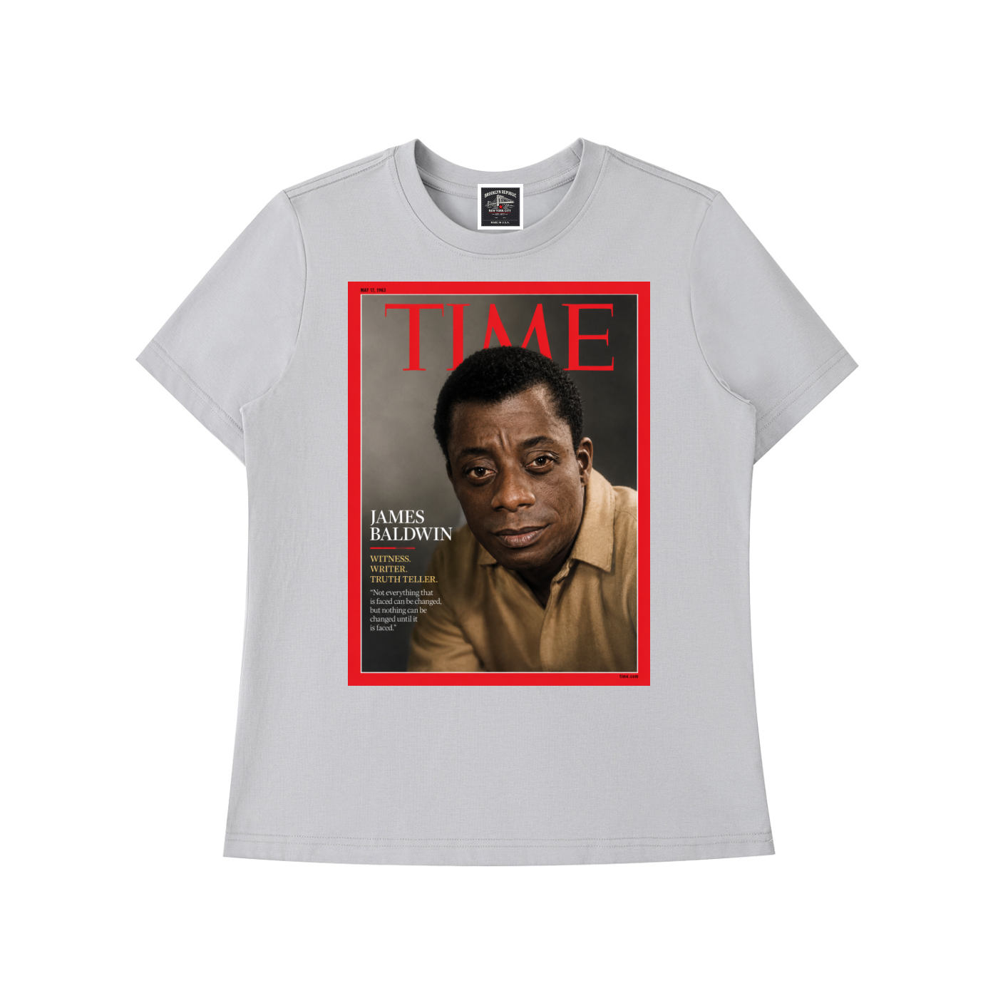"James Baldwin" Women's Cotton T-Shirt