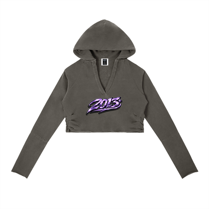 BTS™ x BKNY™ "Our Year" Vintage Washed Raw Edge Hoodie