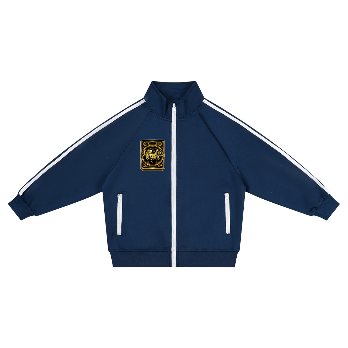 Kids’ Contrast Tape Coach Jacket