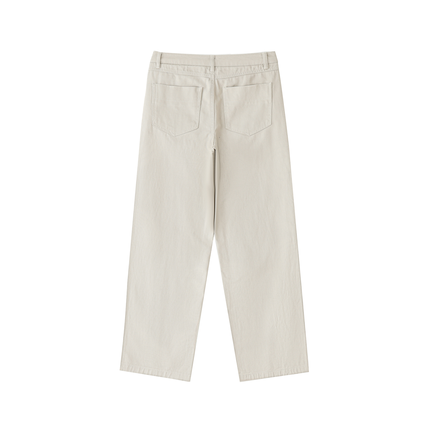 Men's Heavyweight Cotton Straight-Leg Khakis